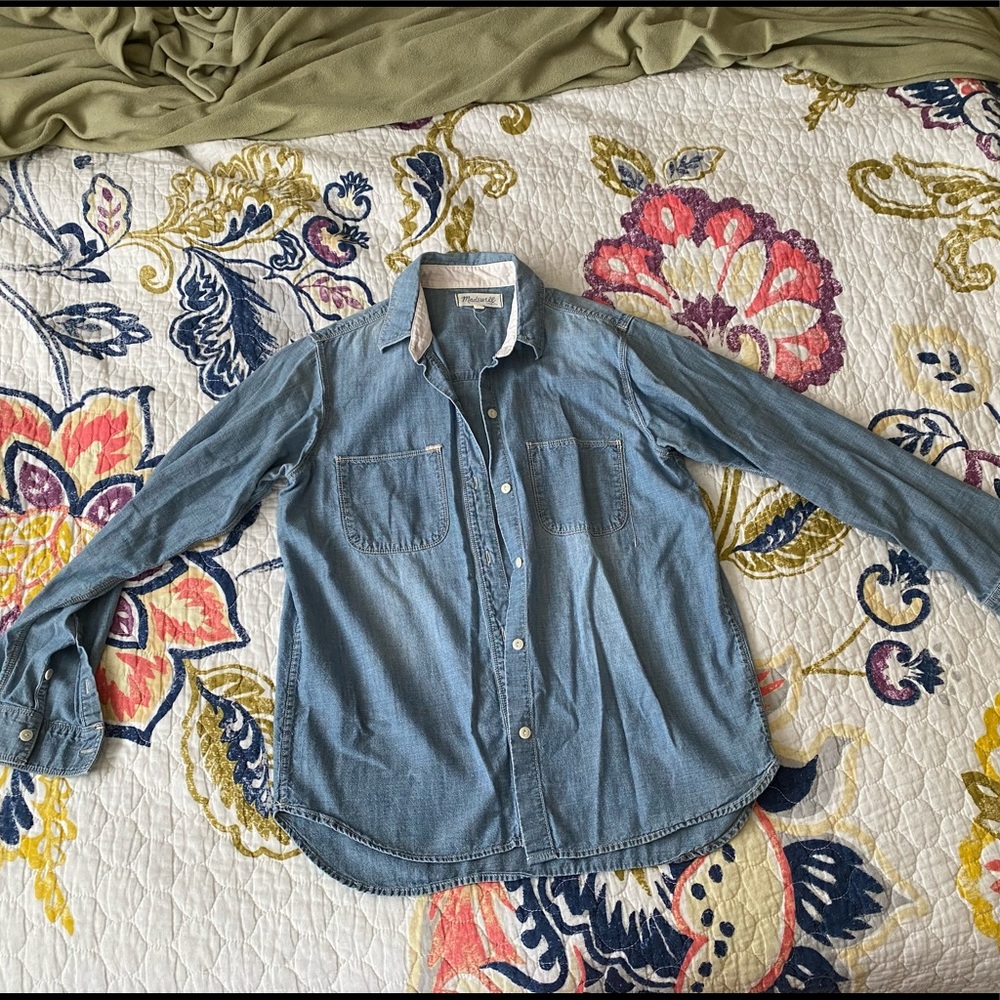 Madewell Chambray Button Down Shirt